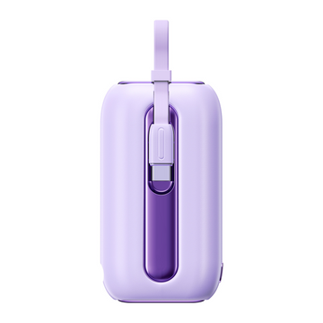 Batterie externe 10000mah 22,5 w pd 3.0a avec affichage LED et build-in type-c câble power bank compatible batterie portable